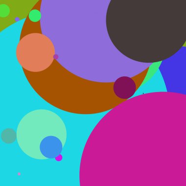 Daire geometrik büyük arka plan çok renkli desen.