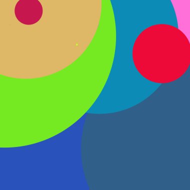 Daire geometrik büyük arka plan çok renkli desen.