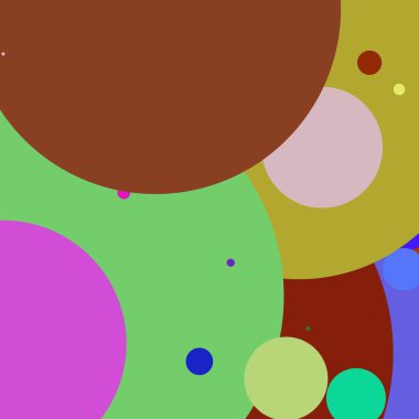 Daire geometrik şaşırtıcı arka plan çok renkli desen.