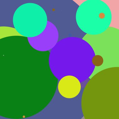 Daire geometrik zarif arka plan çok renkli desen.