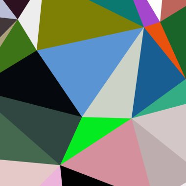 Arka plan çok renkli geometrik poligonal.