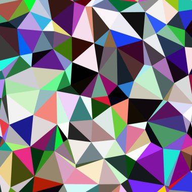 Arka plan çok renkli geometrik poligonal.