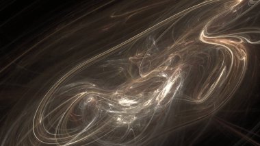 Fantezi kaotik renkli fraktal desen. Soyut Fraktal şekiller. 3D render resimde arka plan veya duvar kağıdı.