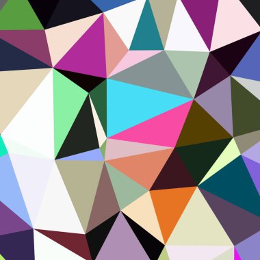 Arka plan çok renkli geometrik poligonal.