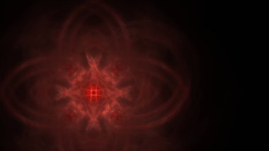 Fantezi kaotik renkli fraktal desen. Soyut Fraktal şekiller. 3D render resimde arka plan veya duvar kağıdı.