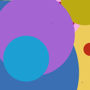 Daire geometrik şaşırtıcı arka plan çok renkli desen.