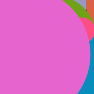 Daire geometrik şaşırtıcı arka plan çok renkli desen.