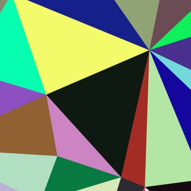 Arka plan çok renkli geometrik poligonal.