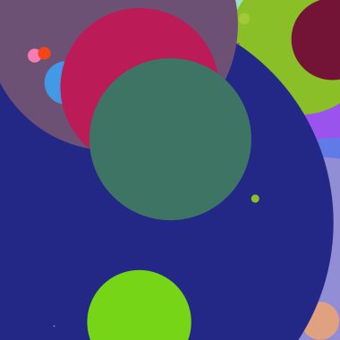 Daire geometrik güzel arka plan çok renkli desen.