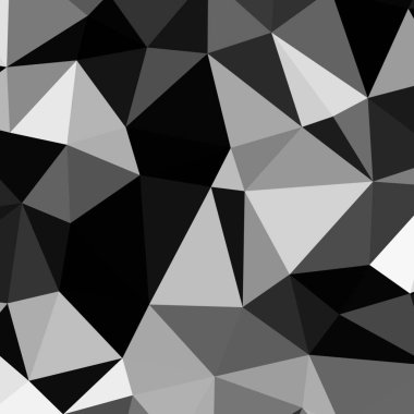 Üçgen poligonal arka plan - eğilim desen.