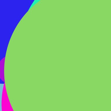 Daire geometrik yeni arka plan çok renkli desen.