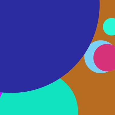 Daire geometrik yeni arka plan çok renkli desen.