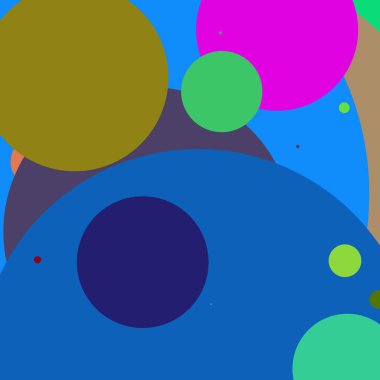 Daire geometrik güzel arka plan çok renkli desen.