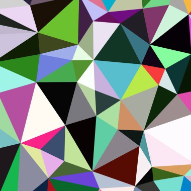 Arka plan çok renkli geometrik poligonal.