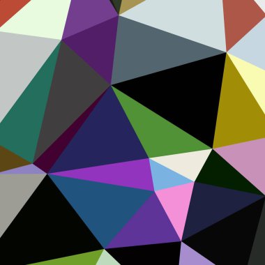 Arka plan çok renkli geometrik poligonal.