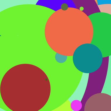 Daire geometrik güzel arka plan çok renkli desen.