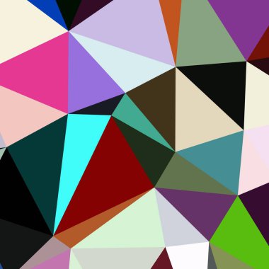 Arka plan çok renkli geometrik poligonal.