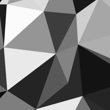 Üçgen poligonal arka plan - eğilim desen.