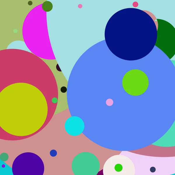Vícebarevný Vzor Kruh Geometrické Elegantní Abstraktní Pozadí — Stock fotografie