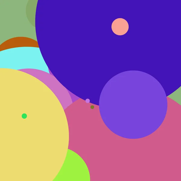 Geometriska Nya Abstrakt Bakgrund Multicolor Hålcirkel — Stockfoto