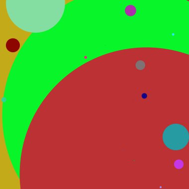 Daire geometrik yeni arka plan çok renkli desen.