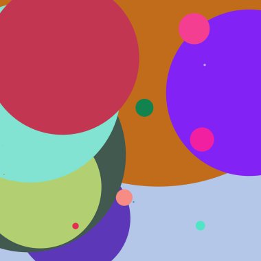 Daire geometrik güzel arka plan çok renkli desen.