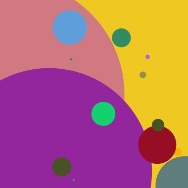 Daire geometrik büyük arka plan çok renkli desen.