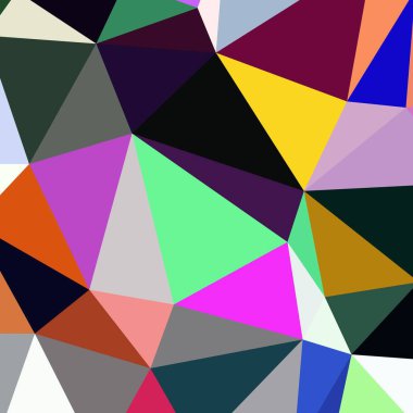 Arka plan çok renkli geometrik poligonal.