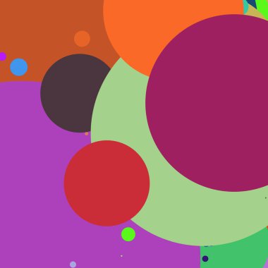 Daire geometrik büyük arka plan çok renkli desen.