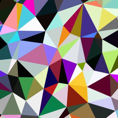 Arka plan çok renkli geometrik poligonal.