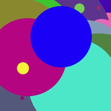 Daire geometrik güzel arka plan çok renkli desen.