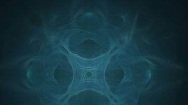 Fantezi kaotik renkli fraktal desen. Soyut Fraktal şekiller. 3D render resimde arka plan veya duvar kağıdı.