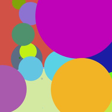 Daire geometrik şaşırtıcı arka plan çok renkli desen.