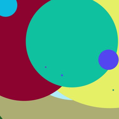 Daire geometrik büyük arka plan çok renkli desen.