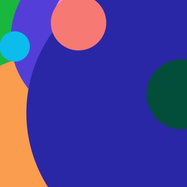 Daire geometrik zarif arka plan çok renkli desen.