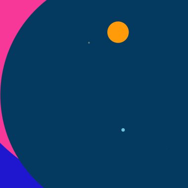 Daire geometrik yeni arka plan çok renkli desen.