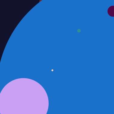 Daire geometrik yeni arka plan çok renkli desen.