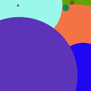 Daire geometrik şaşırtıcı arka plan çok renkli desen.