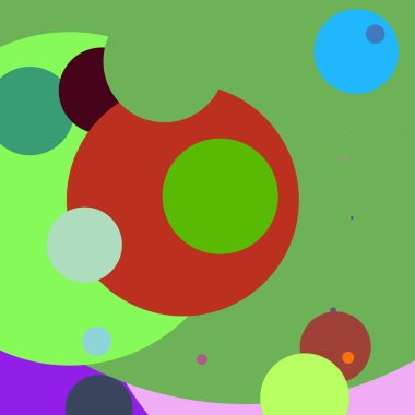 Daire geometrik yeni arka plan çok renkli desen.