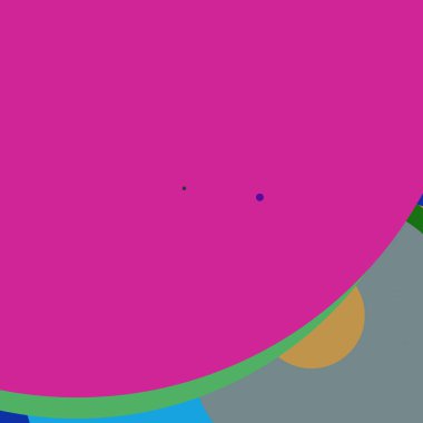 Daire geometrik şaşırtıcı arka plan çok renkli desen.