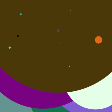 Daire geometrik şaşırtıcı arka plan çok renkli desen.