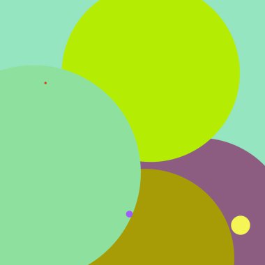 Daire geometrik büyük arka plan çok renkli desen.