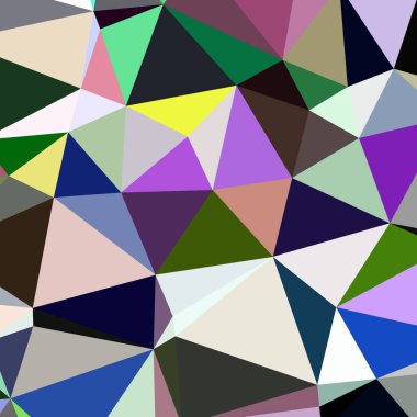 Arka plan çok renkli geometrik poligonal.