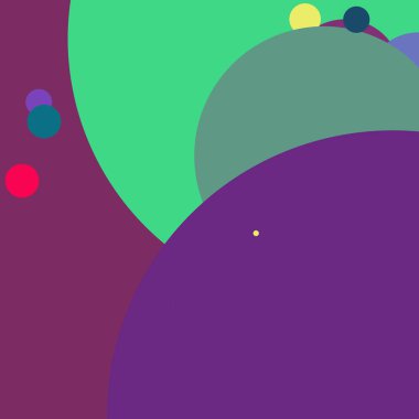 Daire geometrik yeni arka plan çok renkli desen.