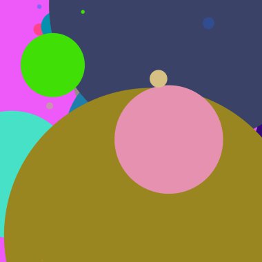 Daire geometrik yeni arka plan çok renkli desen.