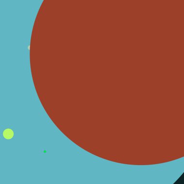 Daire geometrik büyük arka plan çok renkli desen.