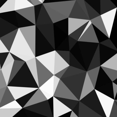 Üçgen poligonal arka plan - eğilim desen.