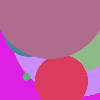 Daire geometrik yeni arka plan çok renkli desen.