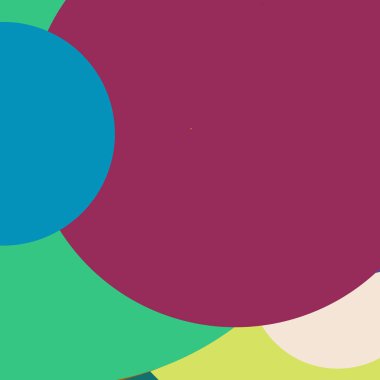 Daire geometrik güzel arka plan çok renkli desen.