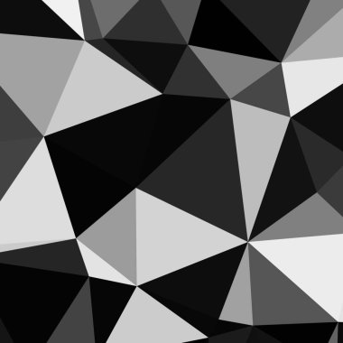 Üçgen poligonal arka plan - eğilim desen.